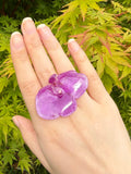 Real Orchid Ring